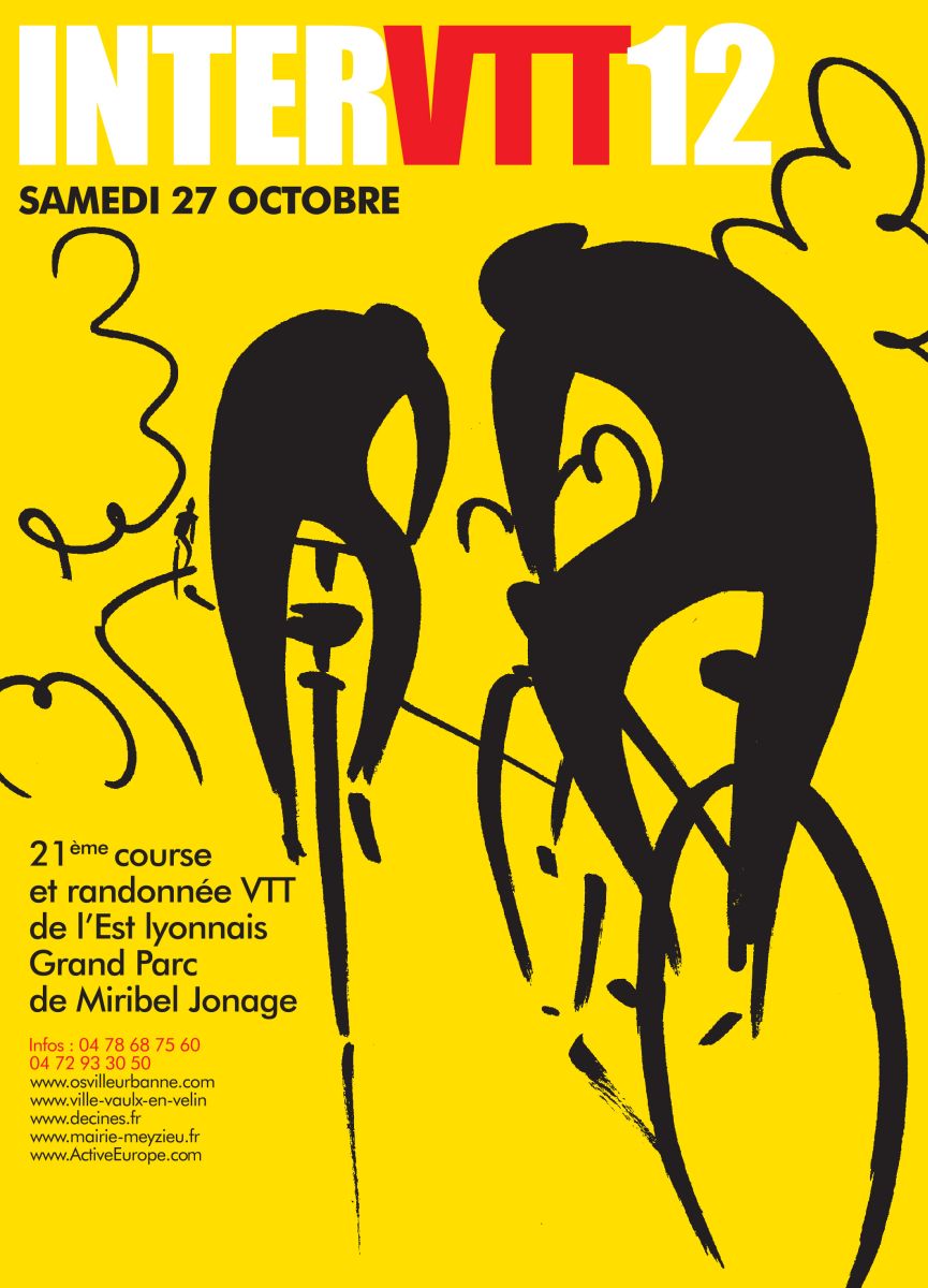 Affiche Inter VTT Est Lyonnais.