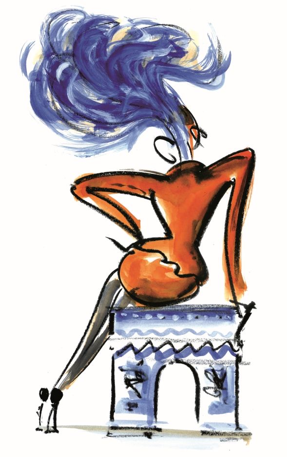 Affiche Mondial Coiffure Beauté / Paris.