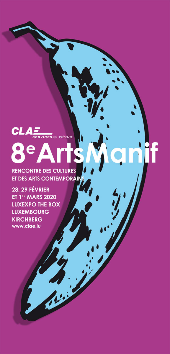 Projet affiche CLAE, Luxembourg.
