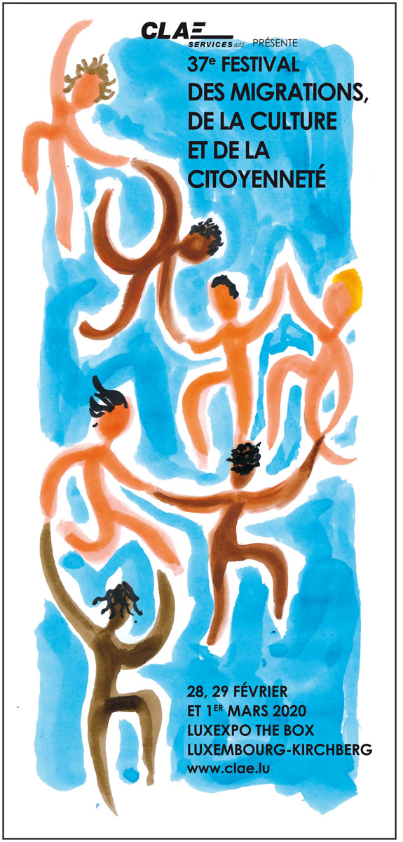 Projet affiche CLAE, Luxembourg.