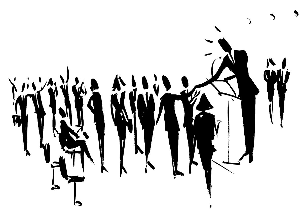 Illustrations pour Livre Savoir Parler en public.