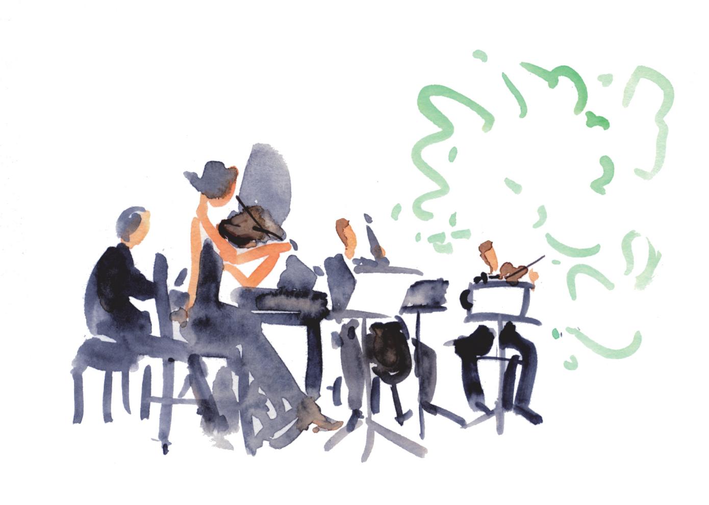 Invitation festival Mozart (GDF Suez Mécénat).