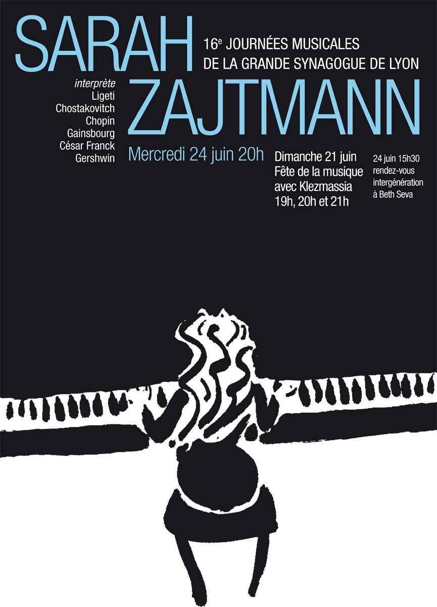 Projet Affiche Concert Journées Musicales Lyon