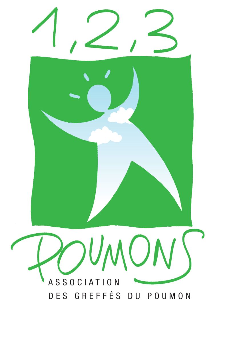 Logo association 1,2, 3 Poumons.