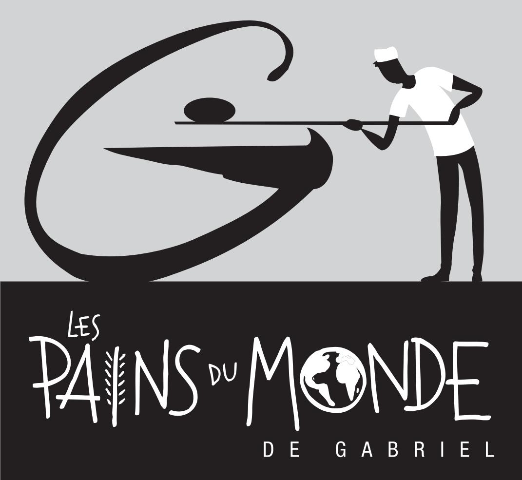 Logo Gabriel les Pains du monde (boulangerie).