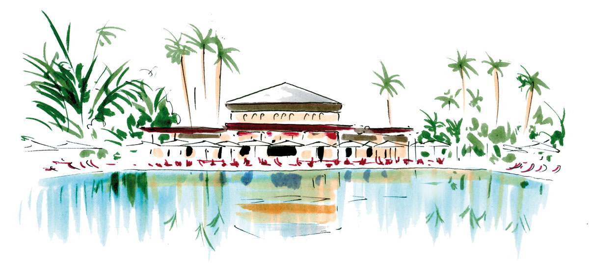 Hôtel La Mamounia, Marrakech, Maroc.