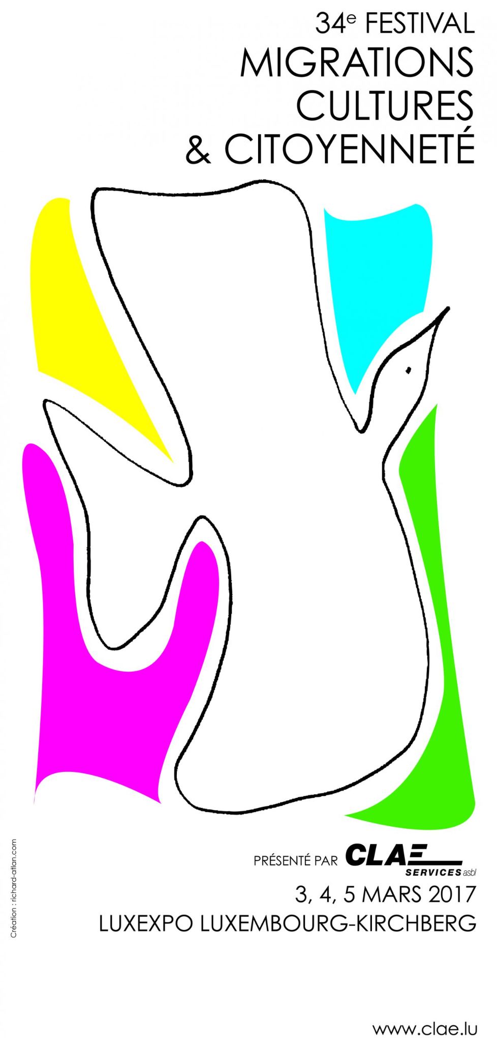 Affiche CLAE Luxembourg.