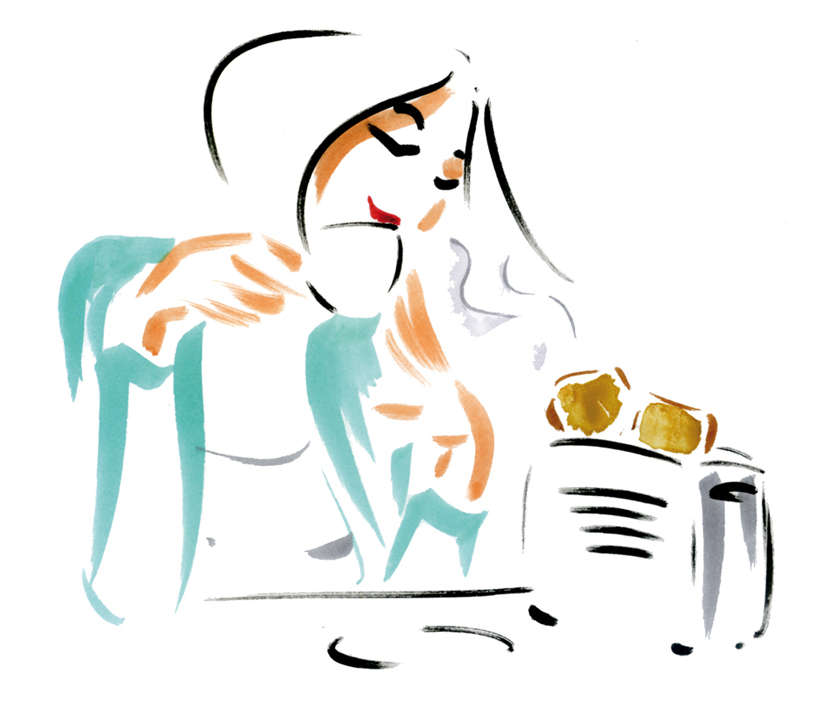 Illustration La Réserve, Genève.